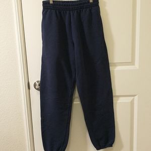 NWOT Fruit of The Loom dark blue men's sweatpants